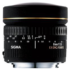 Sigma 8mm F3.5 EX DG Circular Fisheye