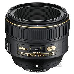Nikon 58mm f/1.4G AF-S Nikkor