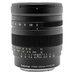 Tokina FiRIN 20mm f2 FE MF