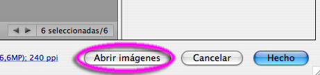 abrir imagenes