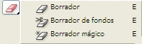 borrador magico y de fondos